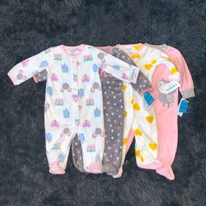 Carter’s Fleece Sleepers Bundle